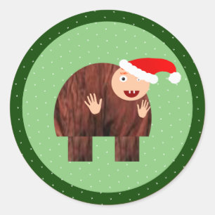 Quasimodo Snowflake Stickers