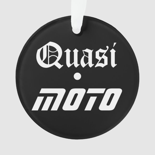 QuasiMOTO Einrichtung von Autos Ornament (Vorderseite)