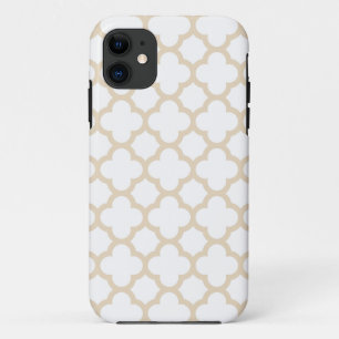 Quatrefoil iPhone 5/5S Fall \ Elfenbein Case-Mate iPhone Hülle