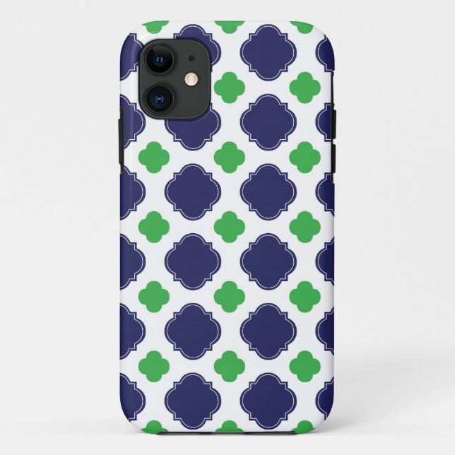Quatrefoil iPhone 5 Fall Case-Mate iPhone Hülle (Rückseite)