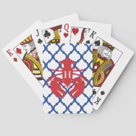 Quatrefolie Hummer Monogram Playing Cards Spielkarten