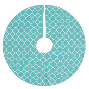 Quatrefolie Polyester Weihnachtsbaumdecke