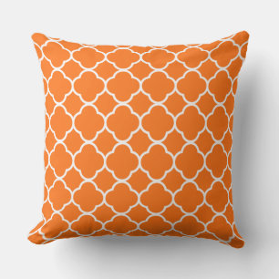 Quatrefolie Pumpkin Orange Fall Wohngestaltung Bau Kissen