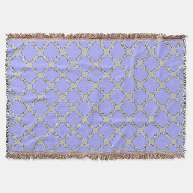Quatrefolienzwinkle und Grau Decke (Vorderseite)