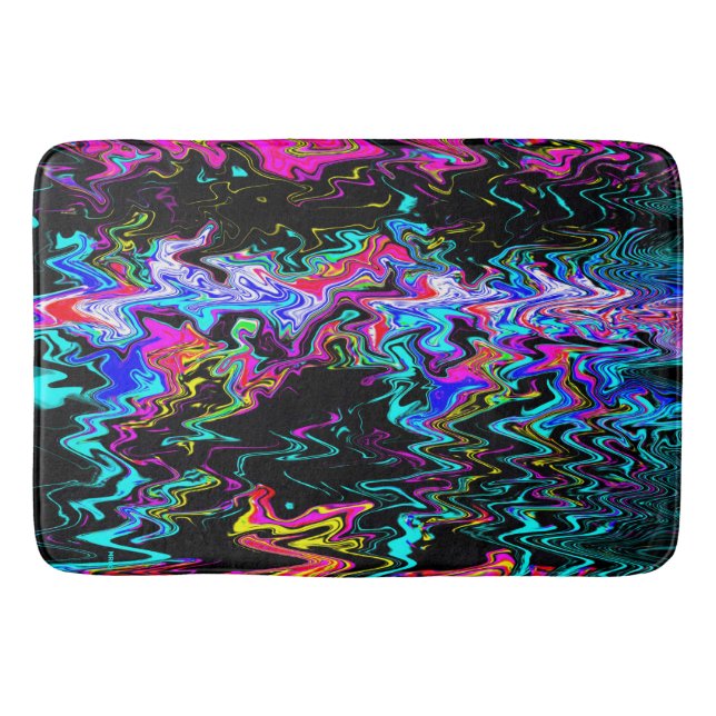 Quatsch psychedelische Momente...... Badematte (Vorderseite)