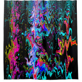 Quatsch psychedelische Momente...... Duschvorhang
