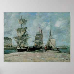 Quay bei Honfleur Poster