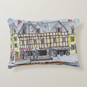 Quay Franklin, Saint-Goustan  Auray, Bretagne Zierkissen