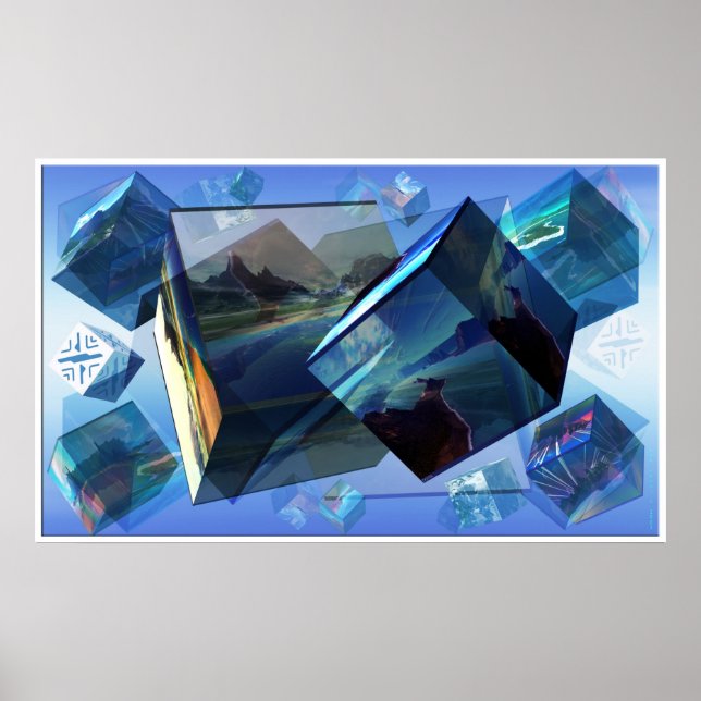 Qubismus Poster (Vorne)