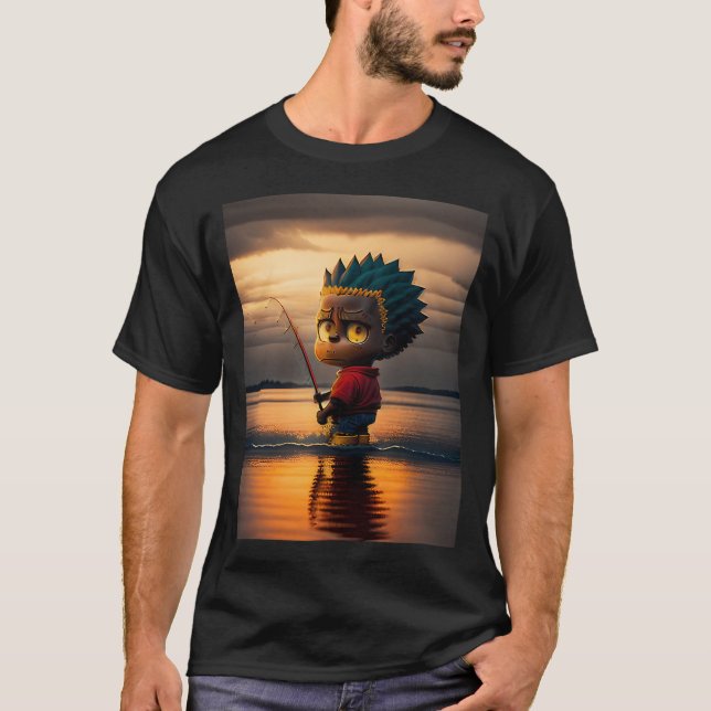 Quby (Schläfrig) T-Shirt (Vorderseite)