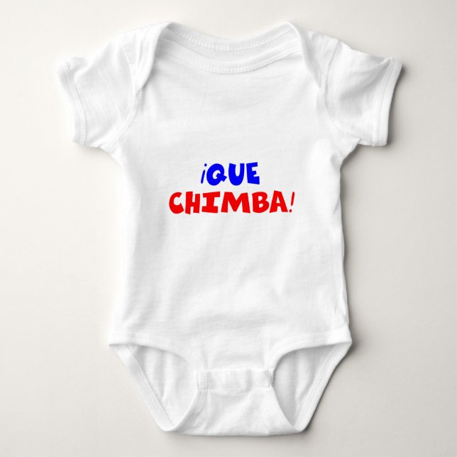 QUE CHIMBA BABY STRAMPLER (Vorderseite)