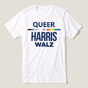 Que für Harris Walz Tri-Blend Shirt