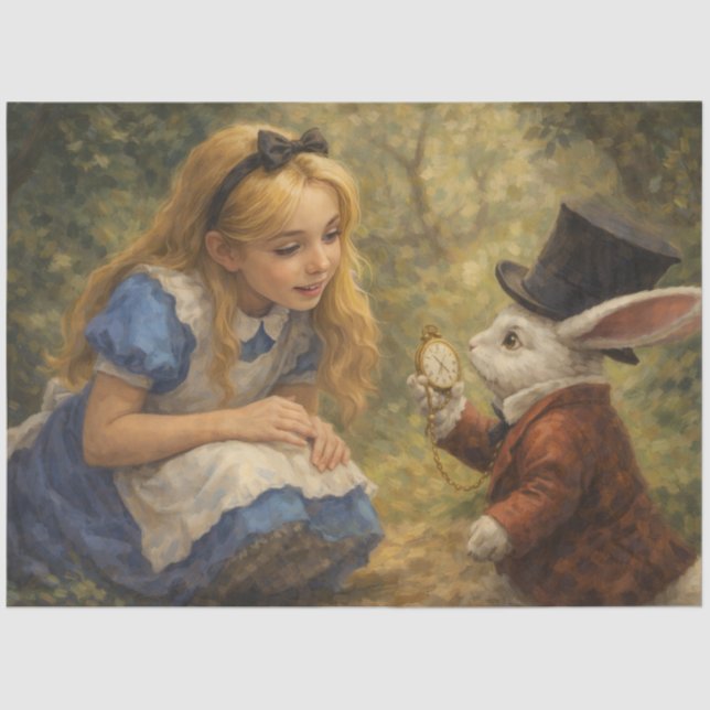 ¿ Que hora es? Seidenpapier (Vorderseite)