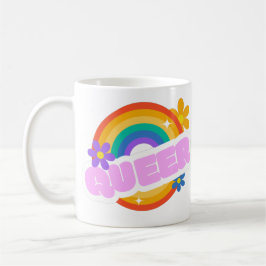 Que. LGBT+Stolz. Button Kaffeetasse