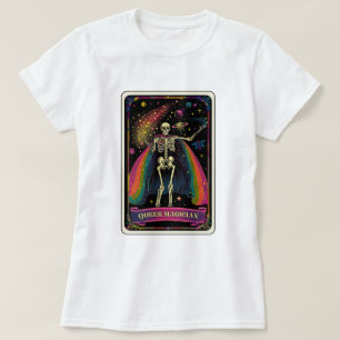 Que Magician Skeleton Tarot T-Shirt