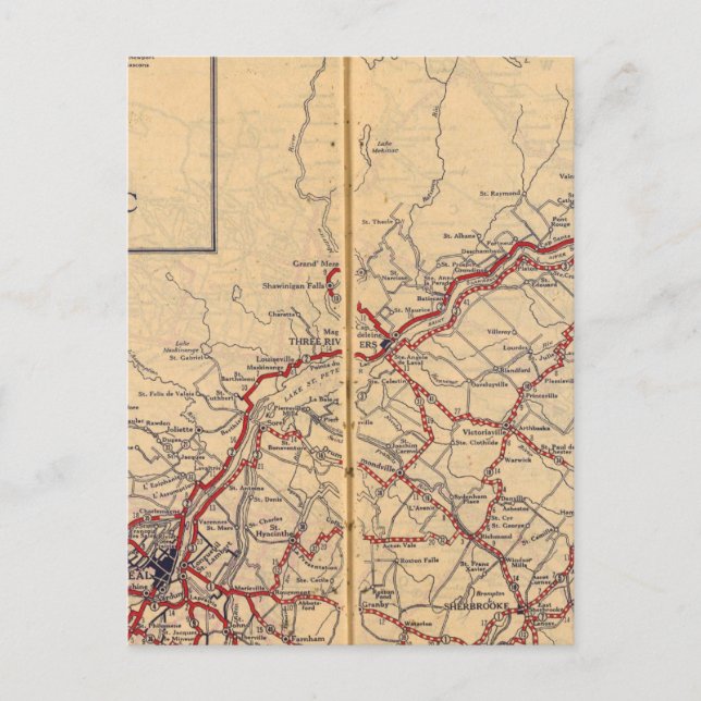 Quebec 4 postkarte (Vorderseite)