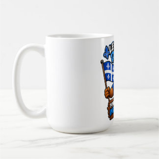 Québec-Biber – Unabhängiges Québec – Polit-Humor Kaffeetasse