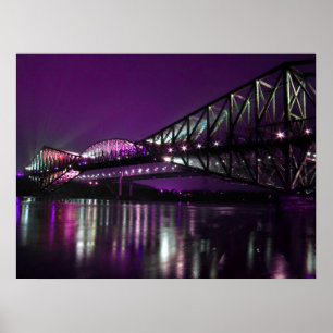 Quebec Bridge Poster