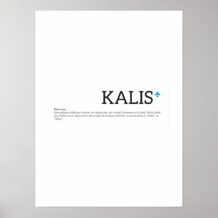 Québec Calisse Juron Joual Spaß Français Poster