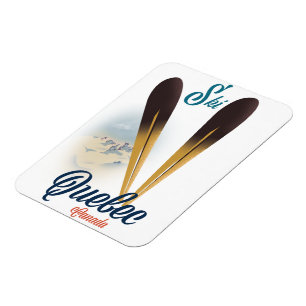 Quebec Canada Skipster Magnet