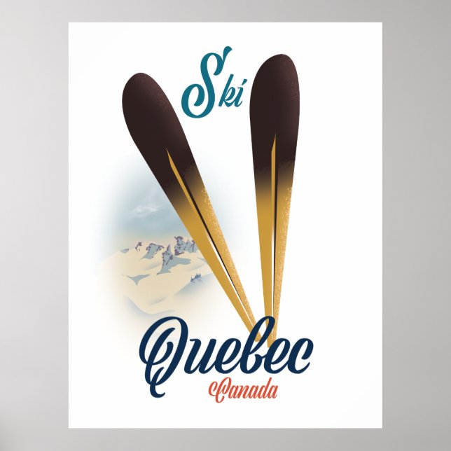 Quebec Canada Skipster Poster (Vorne)
