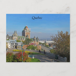 Quebec City Postcard Postkarte