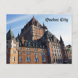 Québec City Postcard Postkarte