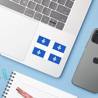 Quebec Flag Graphic Aufkleber