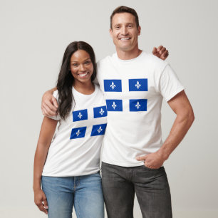 Quebec Flag Graphic T-Shirt