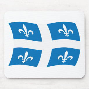 Quebec-Flag-Mauspad Mousepad