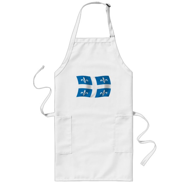 Quebec Flag Schürze (Vorne)