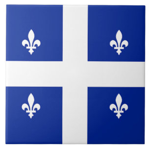Quebec Flag Tile Fliese