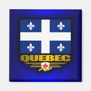 Quebec-Flagge Magnet