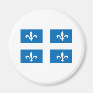 QUEBEC-FLAGGE MAGNET