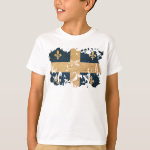 Quebec-Flagge T-Shirt
