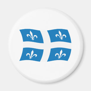 Québec-Flaggenmagnet Magnet