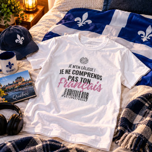Quebec Französisch T-Shirt