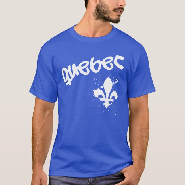 Quebec Graffiti T-Shirt (Vorderseite)