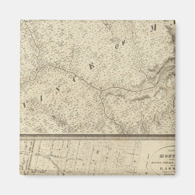 Quebec, Kanada 4 Magnet (Vorne)