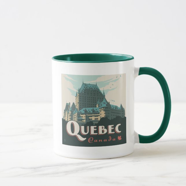 Quebec Kanada | Château Frontenac Tasse (Rechts)