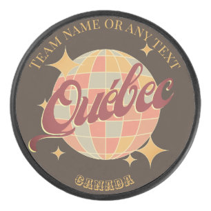 Québec Kanada City Hockey Club Eishockey Puck