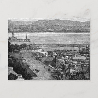 Quebec, Kanada, Dufferin Terrace, ca. 1875 Postkarte