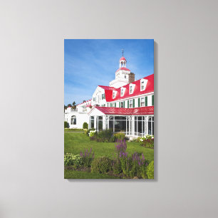 Quebec, Kanada. Historisches Hotel Tadoussac, 2 Leinwanddruck