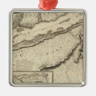 Quebec, Kanada Ornament Aus Metall