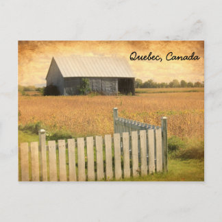Quebec, Kanada, Postkarte