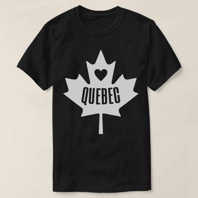 Quebec Kanada T-Shirt (Design vorne)