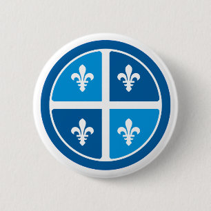 Quebec, La Belle Province Button