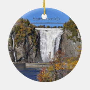 Quebec Landschaftsdekoration Keramikornament