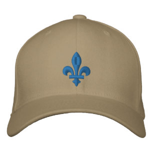 Quebec Libre Fleur de Lis Symbol der französischen Bestickte Baseballkappe