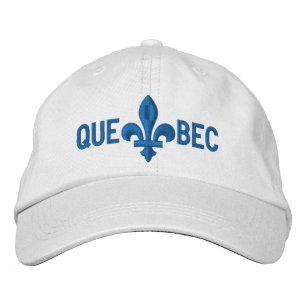 Quebec Libre Fleur de Lis Symbol der französischen Bestickte Baseballkappe